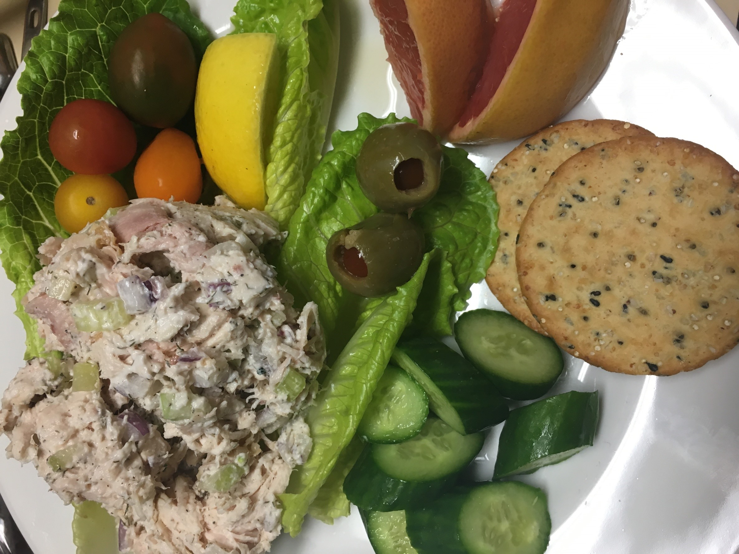 Rotisserie Chicken Salad Lunch