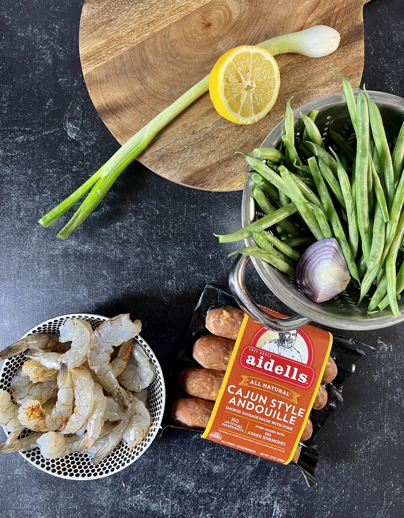 Spicy Shrimp & Andouille Sausage Sheet Pan Dinner – Sunday Meal Prep