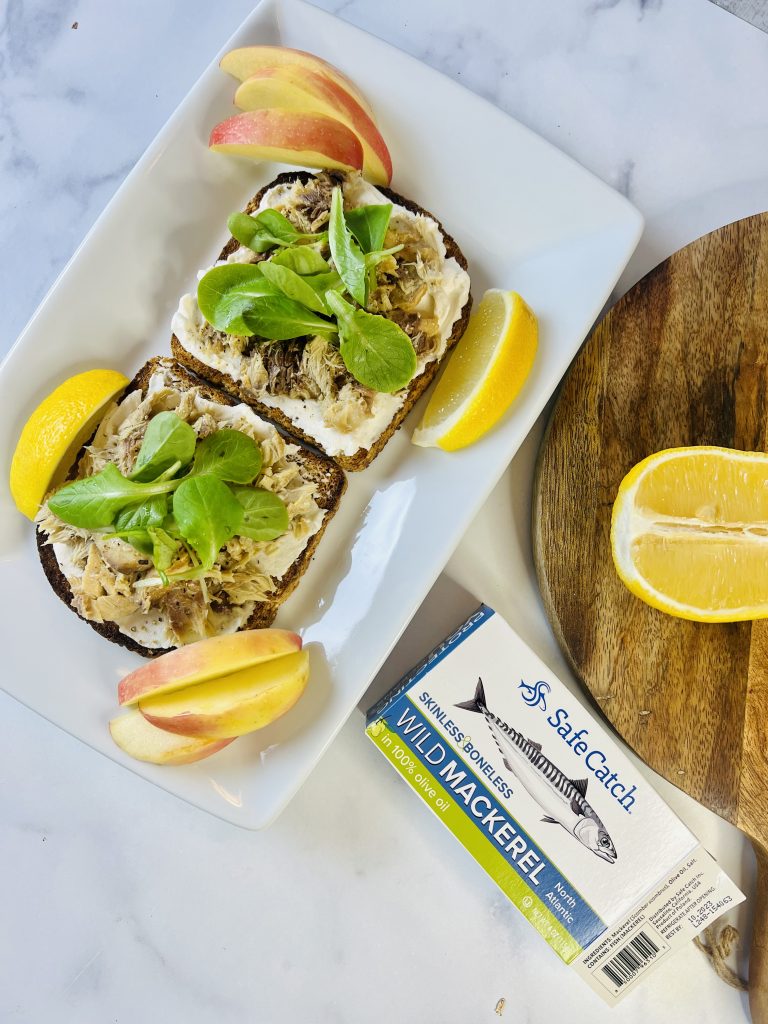 Mackerel Brunch Toasts Sunday Meal Prep